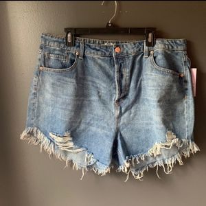 Wild fable high rise shorts 2 pair size 18